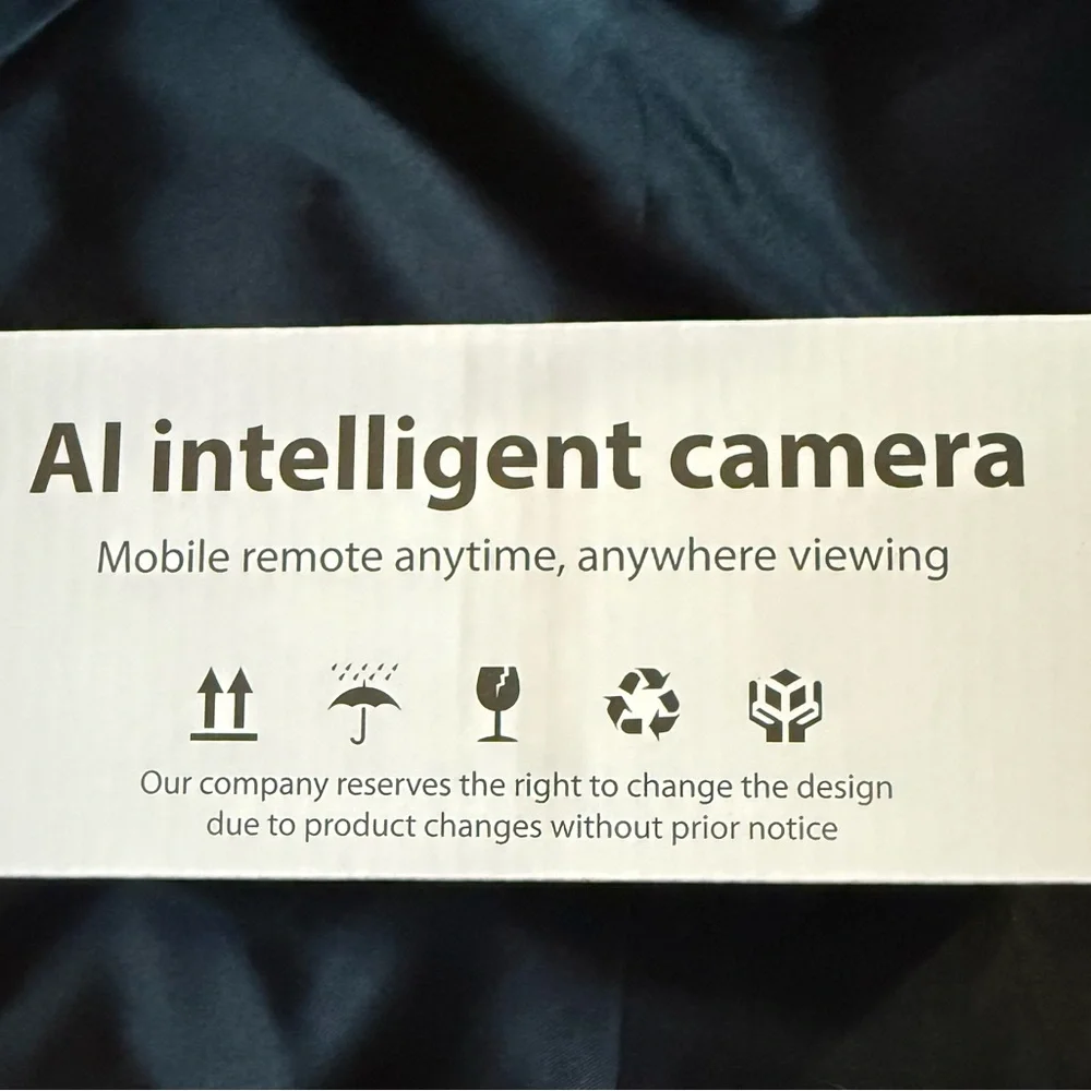 New 2 Intelligent Cameras with Mobile Remote